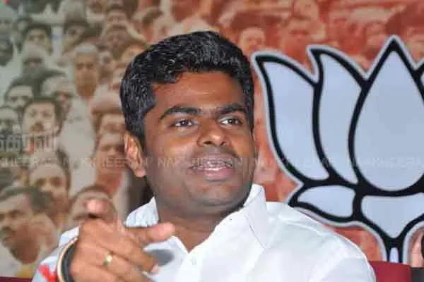 annamalai says enforcement raid and senthil balaji issue