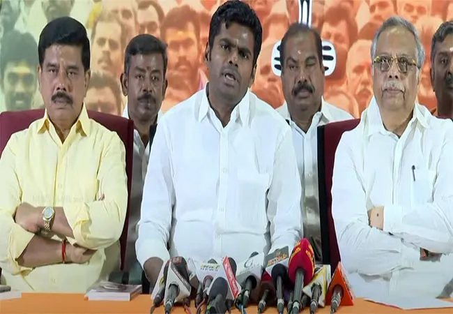 tamilnadu bjp leader pressmeet at chennai on april 14th 