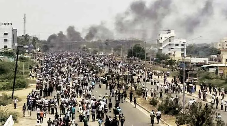 sterlite protest