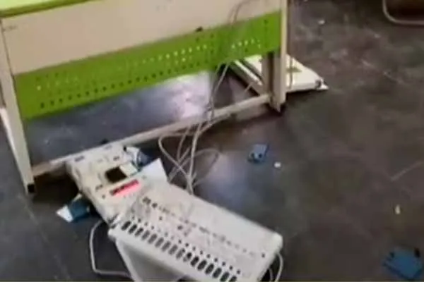 andhra election incident Election Commission action