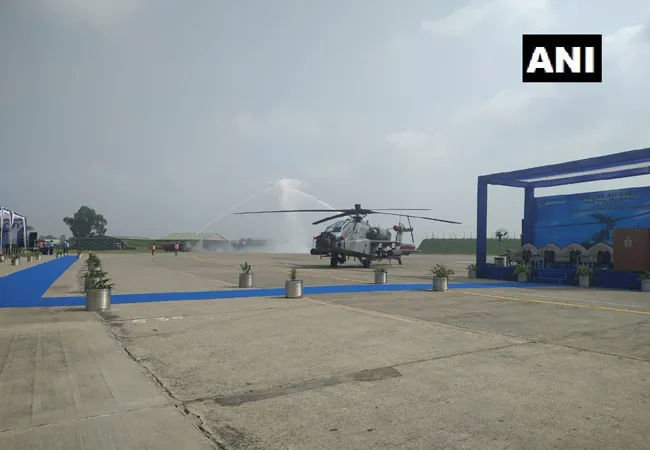 apache ah64e helicopters india punjab pathankot airforce ceremony
