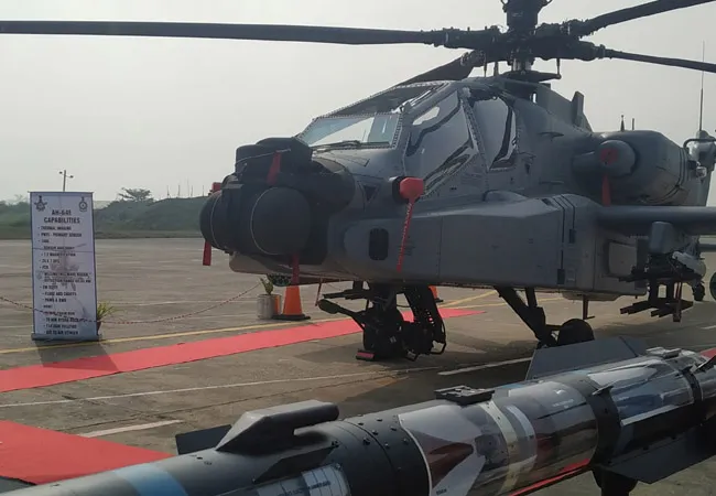 apache ah64e helicopters india punjab pathankot airforce ceremony