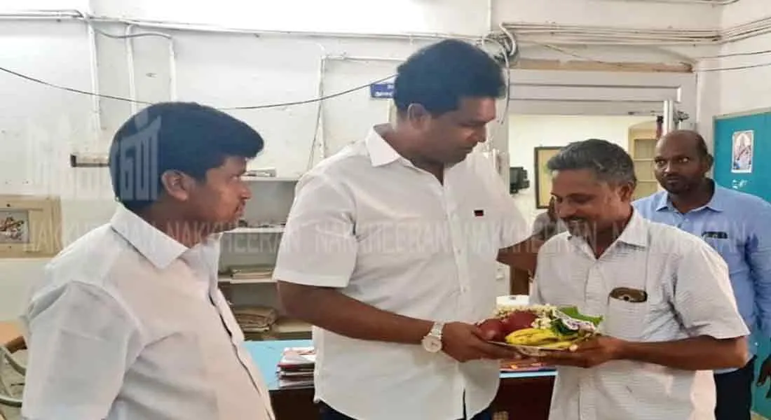 Road on the river? TRP Raja MLA calling official