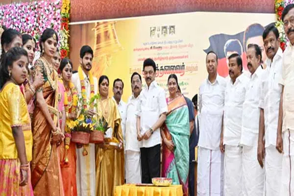CM MK Stalin says Edappadi Palaniswami is went to Salem when it rained 