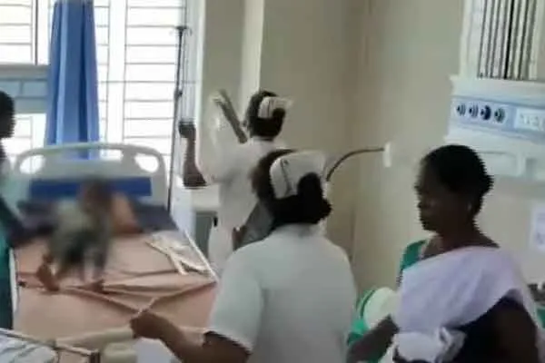Hospital admission for School students who drank milk