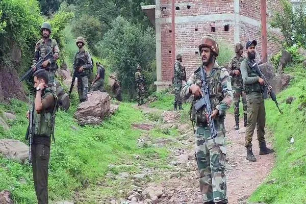 Indian Army in action Bandipora incident