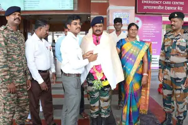 trichy district manapparai retired army man chidambaram advised youngster 