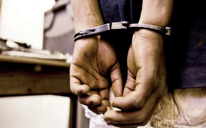 arrested