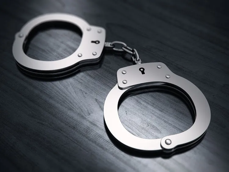 arrested