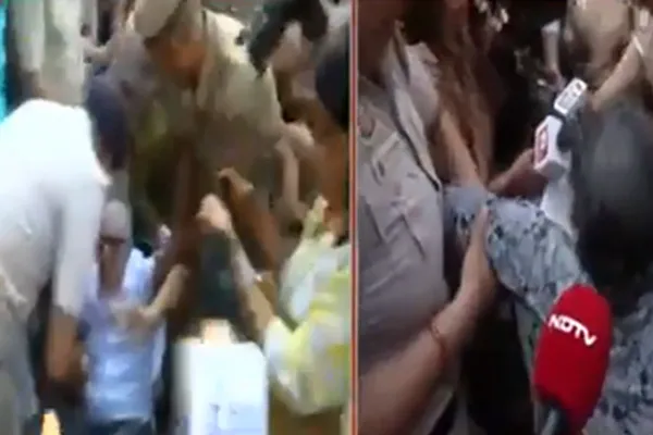 MPs who participated in the protest were arrested with explosives!