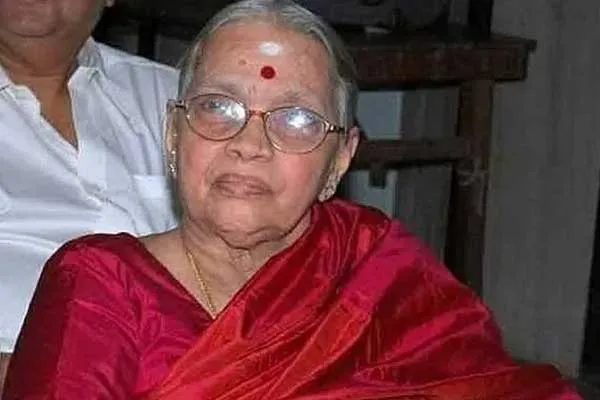 bharathiyar granddaughter passed away
