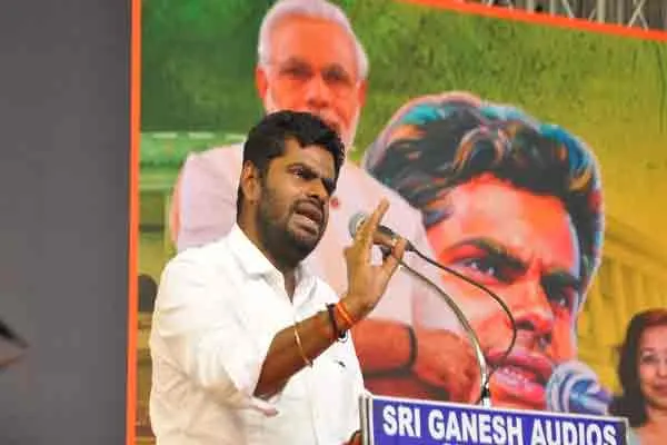 if bjp comes power solution to caste politics annamalai assure