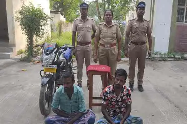 brothers arrested in  trichy  by police 