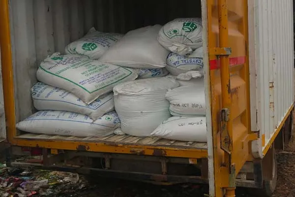  trichy  police ration shop rice action 