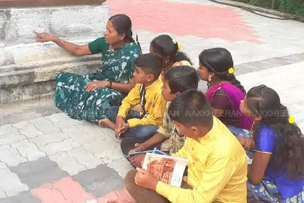 pandyas kingdom inscription read by government school students