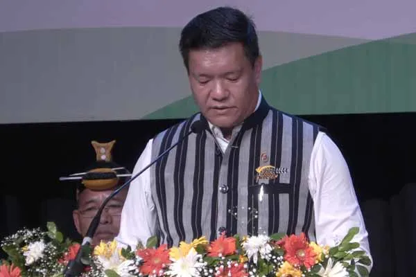 Pema Khandu sworn in as Chief Minister of Arunachal Pradesh