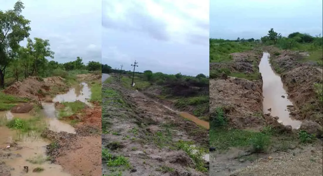  A lake that does not have water in continuous rain! Allegation of corruption