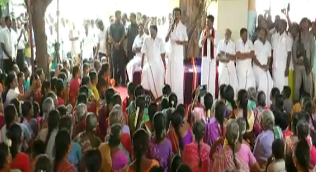 thiruparangkuntram by election....stalin election campaign at nilaiyur   