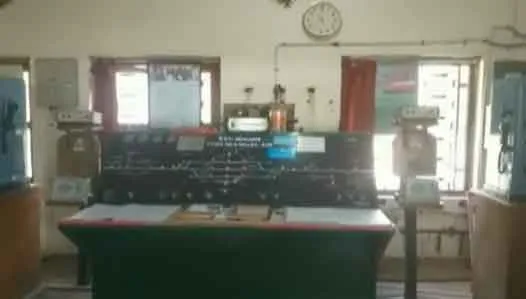  Passenger train on the same track in Madurai