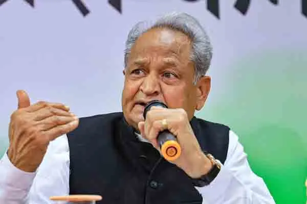 Ashok gehlot says BJP fears Sonia Gandhi's family