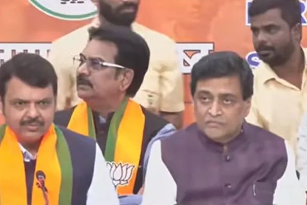 Former Congress Chief Minister joined BJP in maharashtra