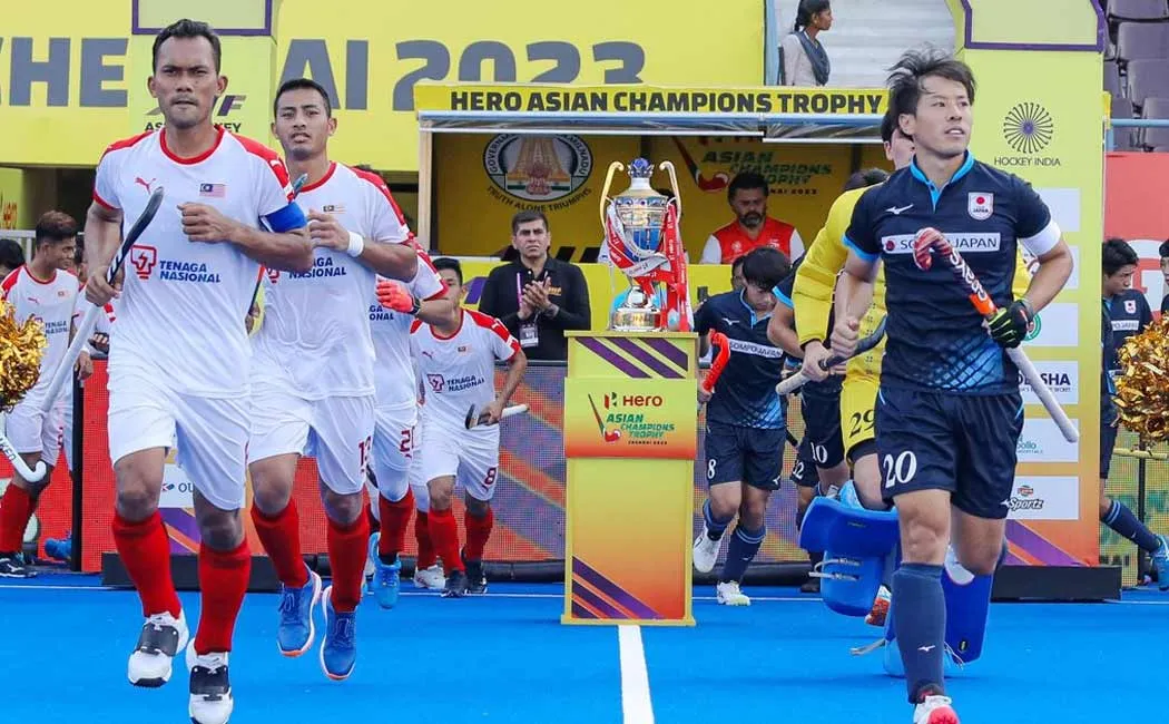 cm M. K. Stalin The Hockey Match Between India and Pakistan