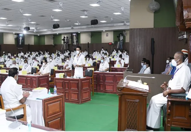 TAMILNADU ASSEMBLY MEETING BUDGET SESSION FINANCIAL 