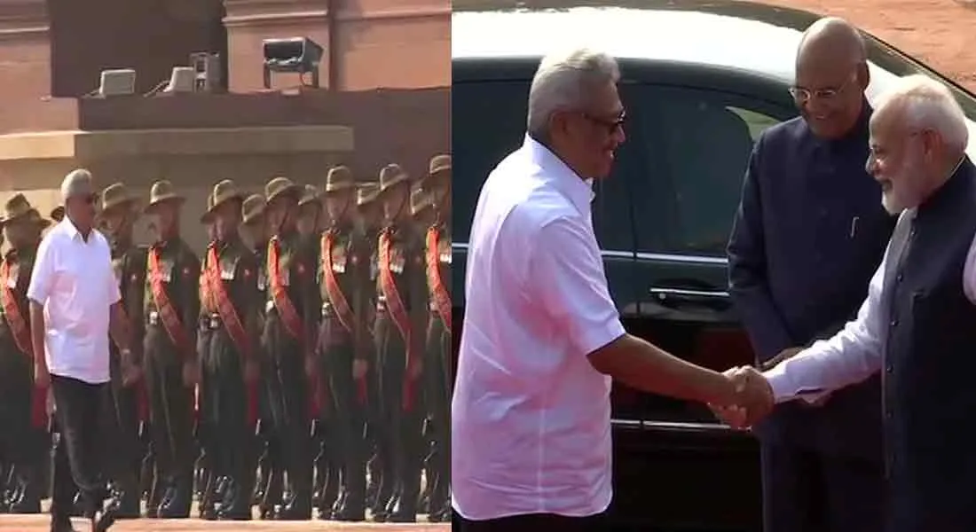 Modi welcomes Gotabhaya Rajapakse in Delhi ...