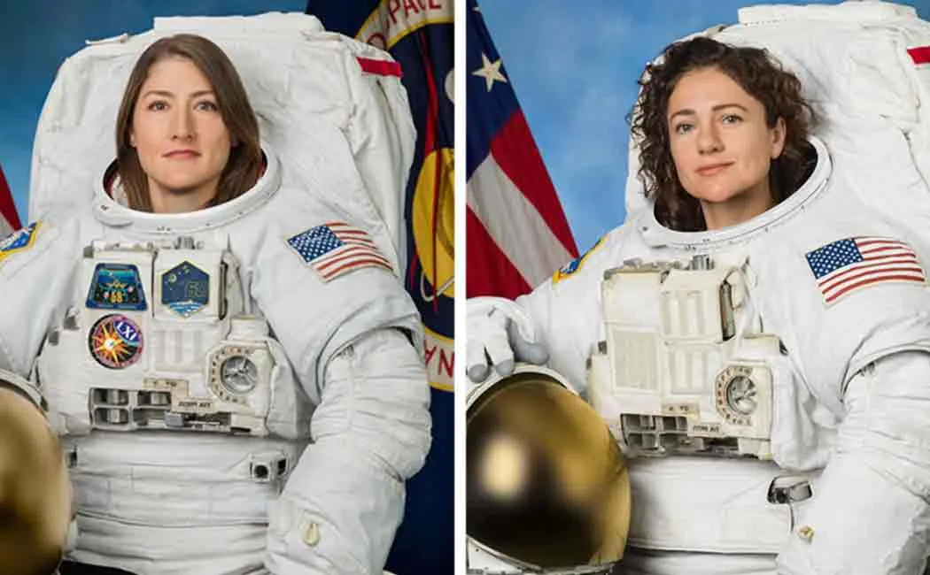 worlds first female spacewalk team