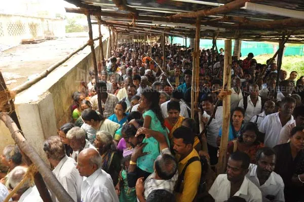 kanjipuram athivarathar public viewing is complete!