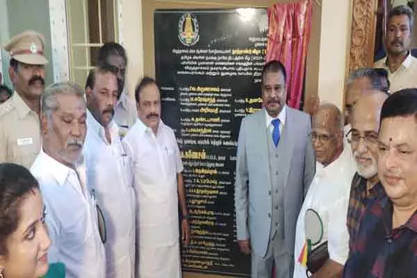 retired justice pugazhenthi says honor to attend the school where I studied as a special invitee
