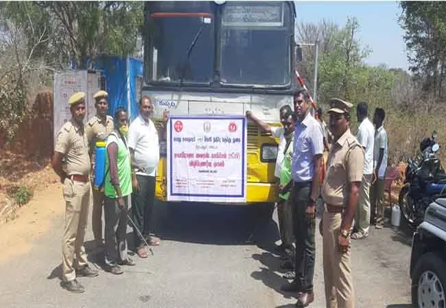 tamilnadu border andhra and karnataka corona virus 