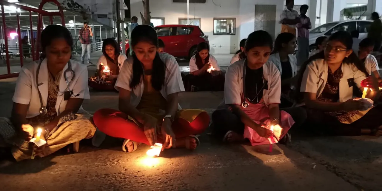 Coimbatore Government Medical College Students protest against next exam 