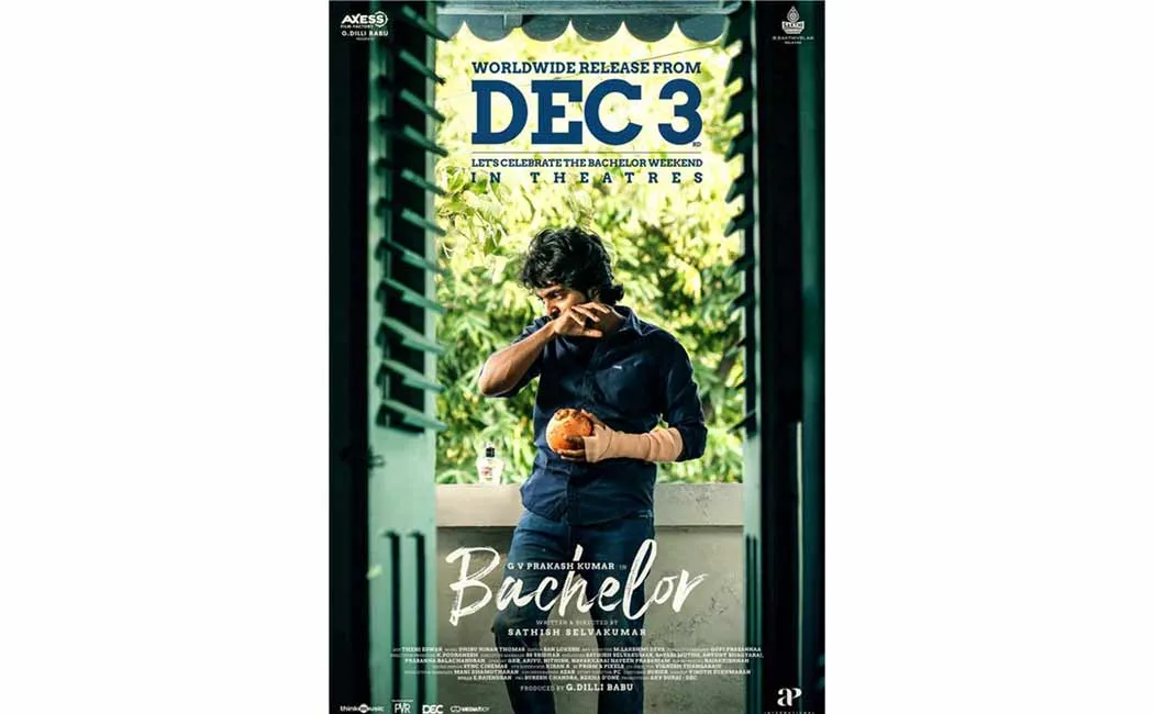 gv prakash's bachelor movie release date announced