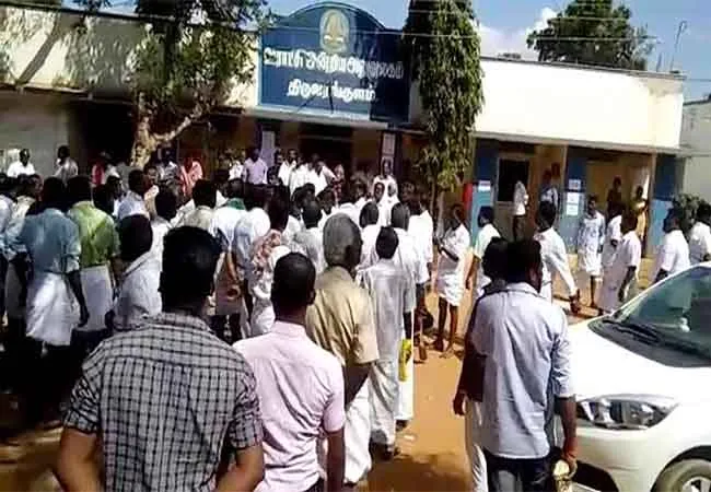 local body election win candidates take oath ceremony dmk party 