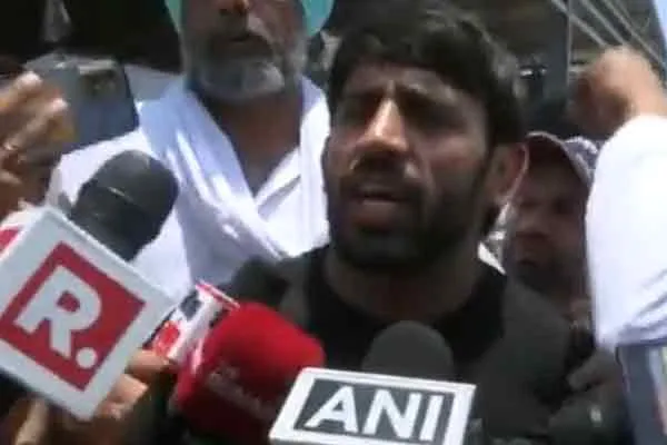bajrang punia is back on the field haryana farmers issue 