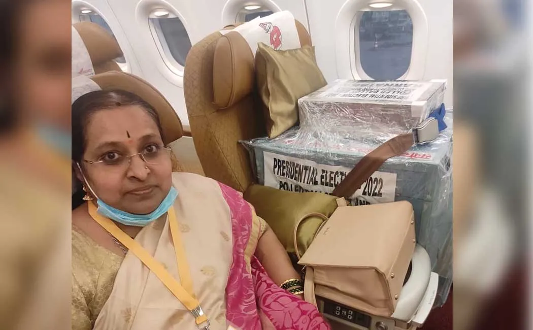A separate ticket for the ballot box in the plane!