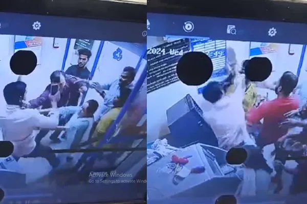 BJP worker hits bank manager with sandal in thiruvallur