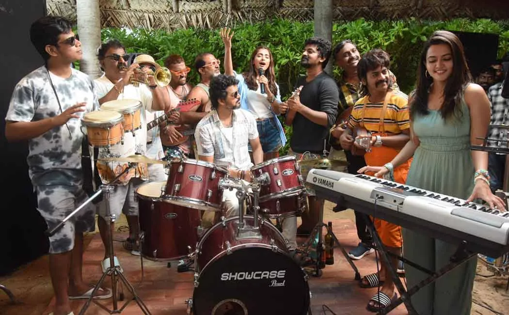 vijay beast movie shooting spot photos goes viral 