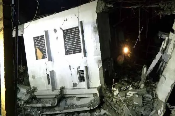 Bengaluru Horamavu Agara construction building incident 