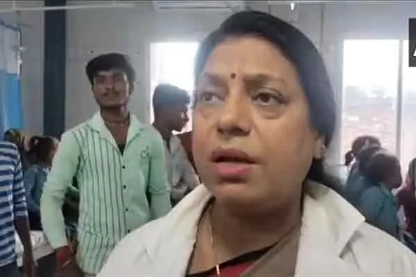 children fall sick after mid day meals and they found chameleon in food