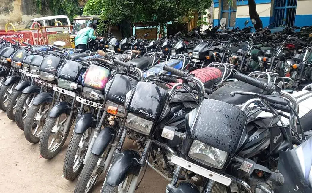 The thief who came in the theft cart ... Police recovered 39 vehicles