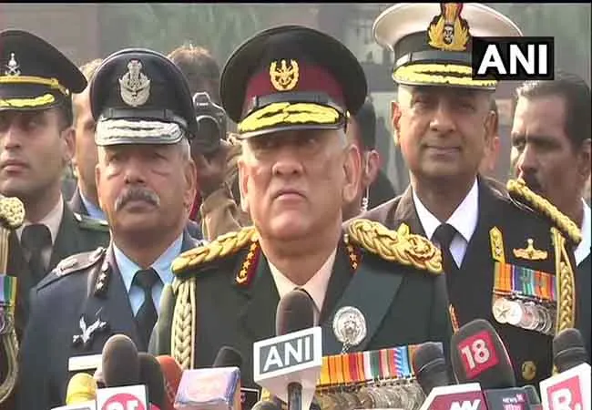  general Binpin Rawat for 1st Chief of Defence Staff 