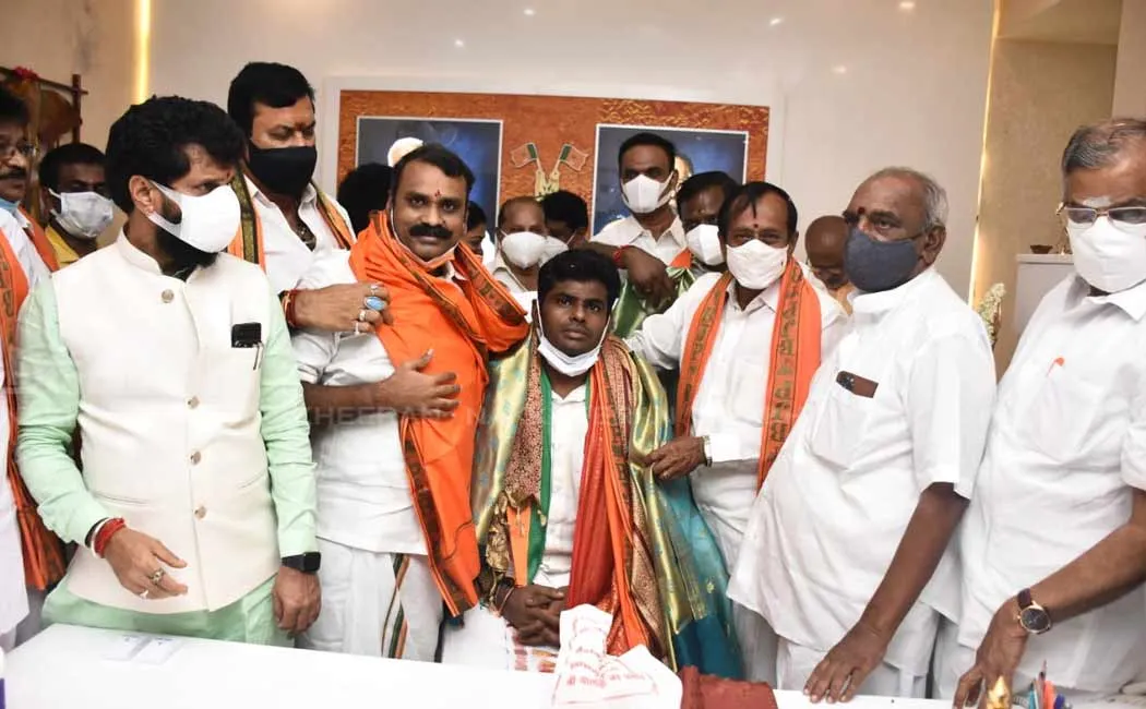  '' NeeT is the real social justice '' - Tamil Nadu BJP leader Annamalai speech!