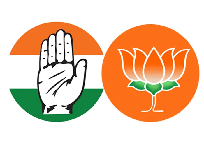 bjp and congress