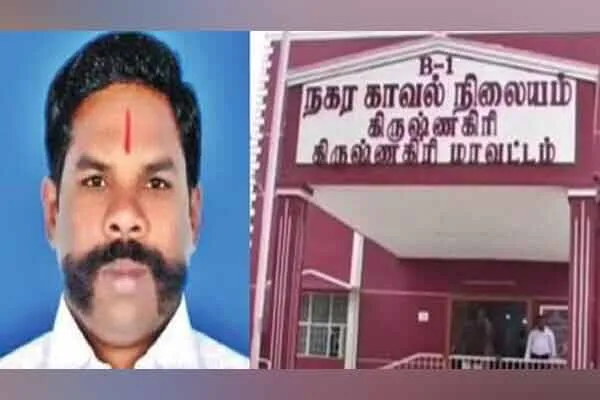 krishnagiri  bjp district secretary mannan at sivakumar incident 