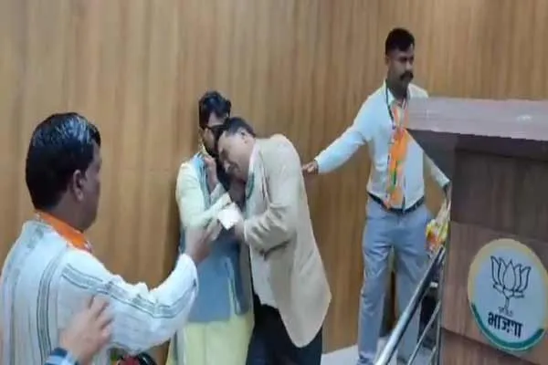 The BJP state president was involved in a conflict with the executives in rajasthan