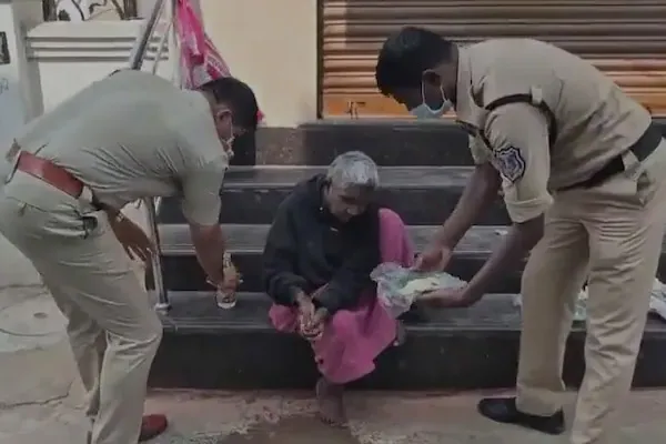 blind parents who lived with their deceased son's in telangana