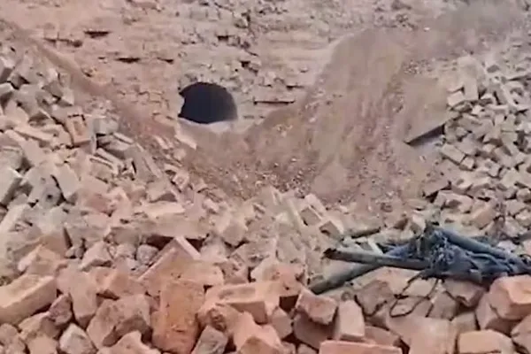 Accident at Brick Kiln in uttar pradesh