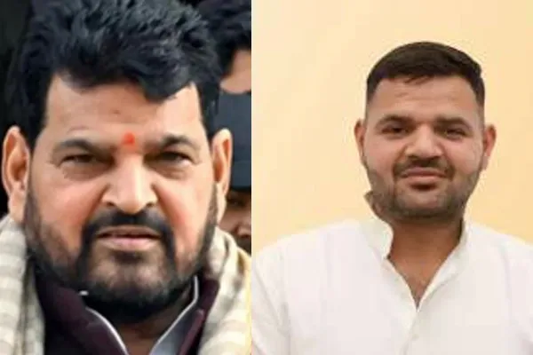  Brajbhushan Singh again caught in controversy because of his son